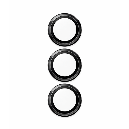 Metal Glass Lens Protection Compatible for Samsung Galaxy S25 Edge – Black